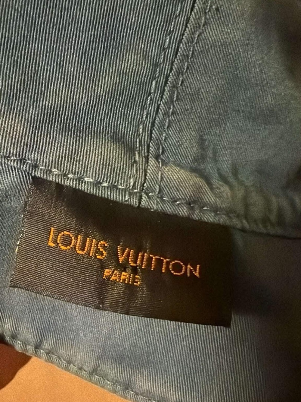Louis Vuitton Denim Monogram Bucket Hat in Light Blue - Picture 5 of 6